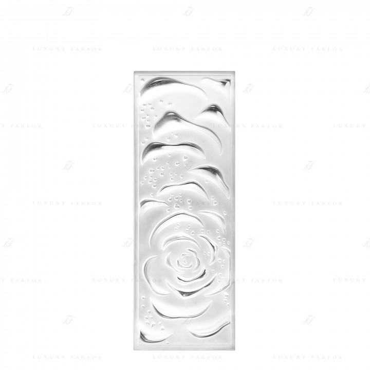 Декоративная панель 31,6x11,6см коллекции Roses бренда Lalique