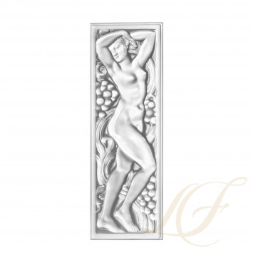 Декоративная панель зеркальная 45,8x15,2см коллекции Femme Bras Leves бренда Lalique