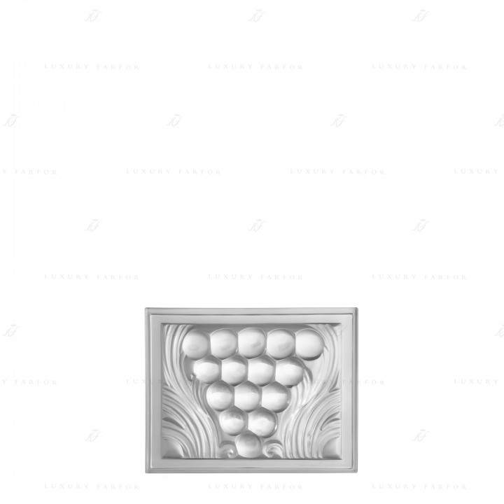 Декоративная панель зеркальная 3,6x5,2см коллекции Raisins бренда Lalique