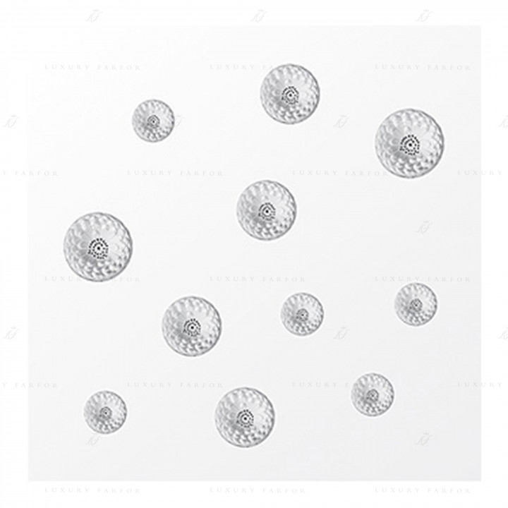 Декоративная панель 90x90см коллекции Dahlia бренда Lalique