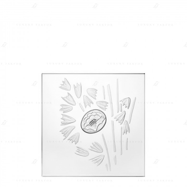 Декоративная панель зеркальная 17x17см коллекции Bouquet бренда Lalique