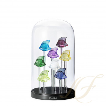 Аквариум для 8 рыбок (без рыбок, без подсветки) 32см коллекции POSM Displays бренда Lalique