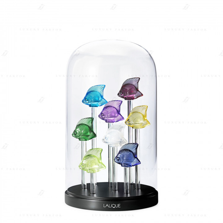 Аквариум для 8 рыбок (без рыбок, без подсветки) 32см коллекции POSM Displays бренда Lalique