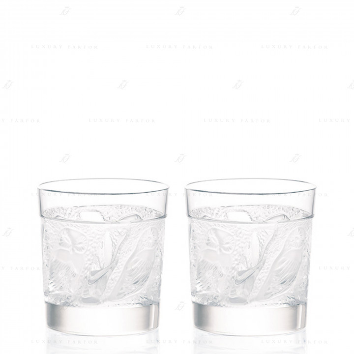Стакан для Old Fashioned, 2шт. 240мл коллекции Owl бренда Lalique