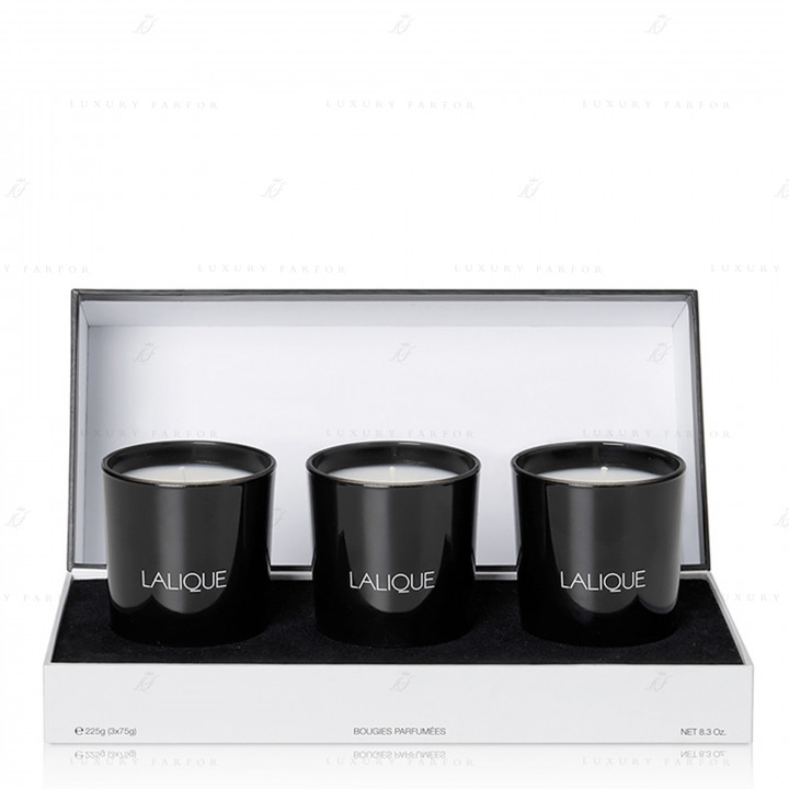 Ароматическая свеча 75г., 3шт. коллекции Voyage de Parfumeur 