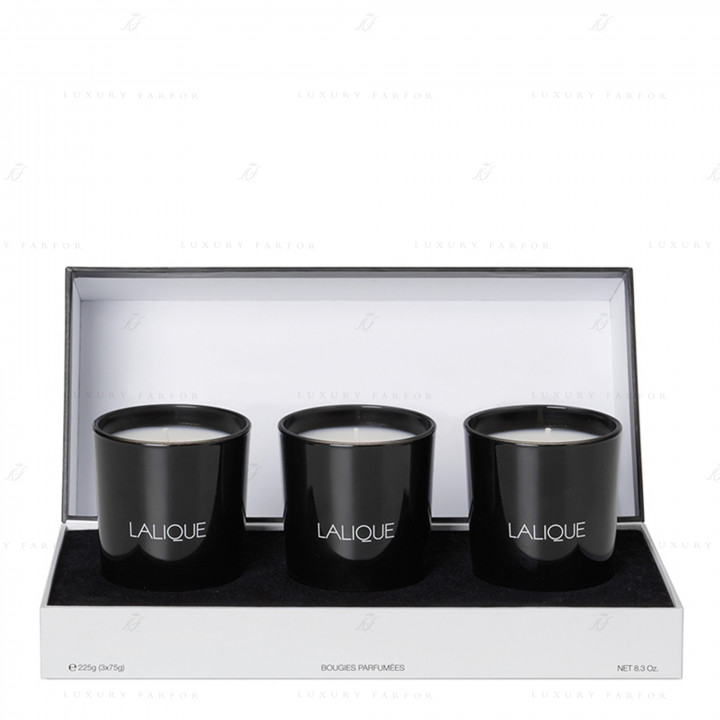 Ароматическая свеча 75г., 3шт. коллекции Voyage de Parfumeur 