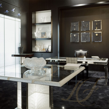 Стол на 10 персон 75x245x140см коллекции Coutard (Нумерованная серия) бренда Lalique