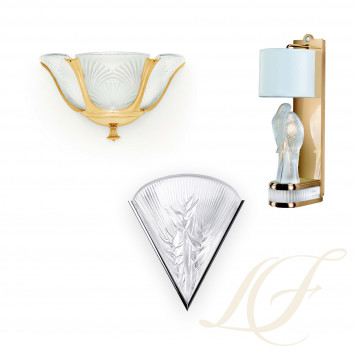 Коллекция Бра, настенные светильники бренда Lalique