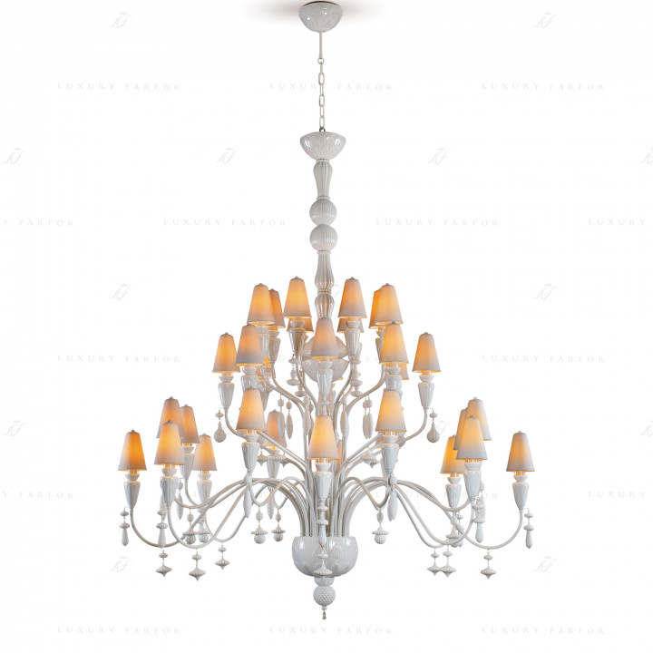 Люстра на 32 свечей (белый) 183 х 150см коллекции Ivy & Seed бренда Lladro