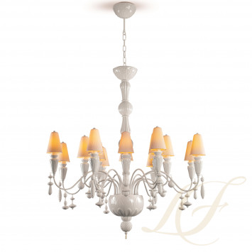 Люстра на 16 свечей (белый) 133 х 115см коллекции Ivy & Seed бренда Lladro