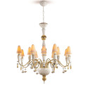 Люстра на 16 свечей (белый / золотой) 133 х 115см коллекции Ivy & Seed бренда Lladro