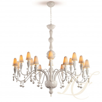 Люстра на 16 свечей (белый) 148 х 150см коллекции Ivy & Seed бренда Lladro
