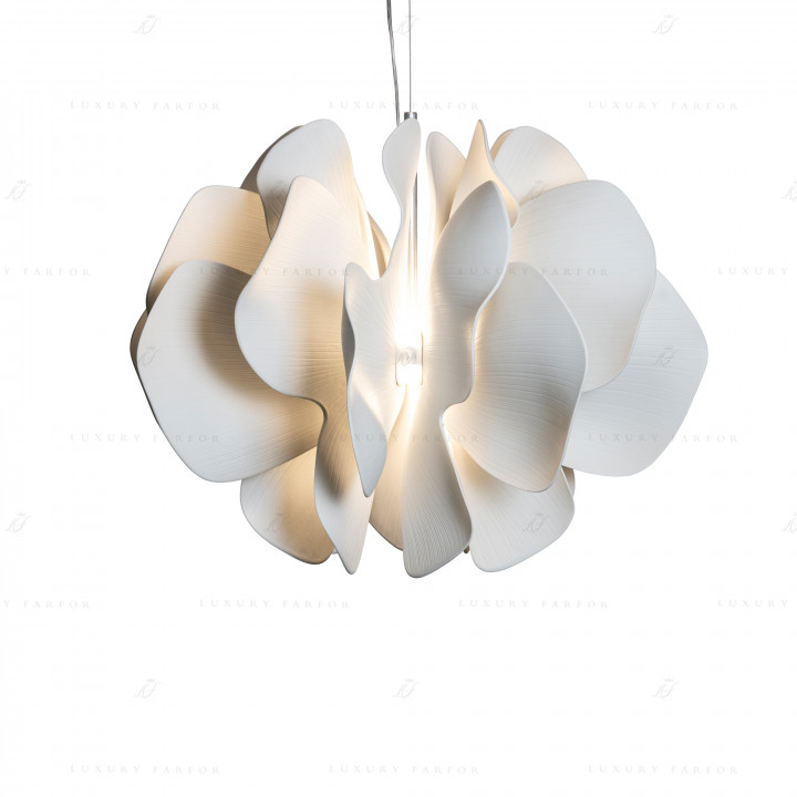 Подвесная лампа (белый) 170 х 68см коллекции Nightbloom бренда Lladro