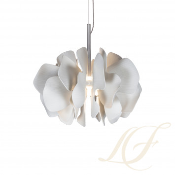 Подвесная лампа (белый) 170 х 47см коллекции Nightbloom бренда Lladro