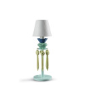 Лампа настольная (синий / зеленый / белый / светло-желтый) 28 х 9см коллекции Belle de Nuit бренда Lladro