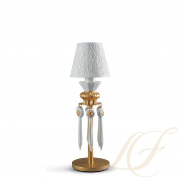 Лампа настольная (белый / золотой) 28 х 9см коллекции Belle de Nuit бренда Lladro