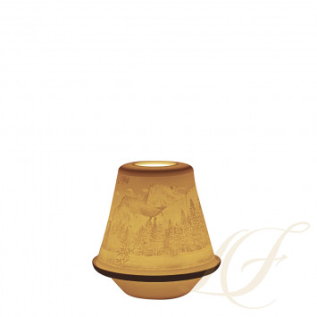 Подсвечник-литофан 