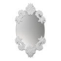 Зеркало овальное без рамки (белый) 92 x 53см коллекции Mirrors (Лимитированная серия) бренда Lladro