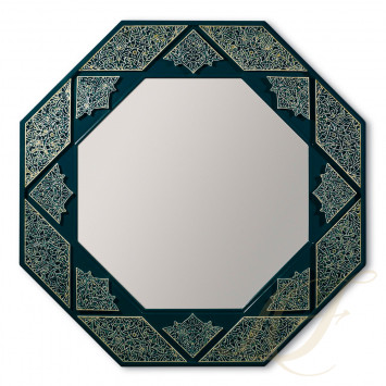 Зеркало восьмиугольное (арабеска) 80 x 80см коллекции Mirrors бренда Lladro