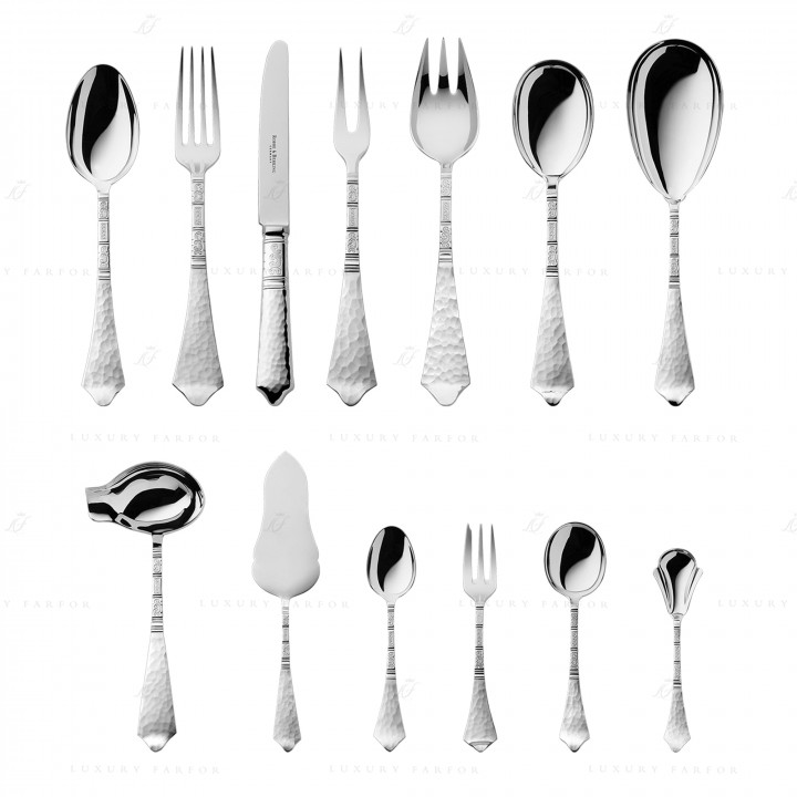 Набор столовых приборов на 12 персон, 133 предметов коллекции Hermitage 