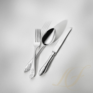 Набор столовых приборов на 12 персон, 70 предметов коллекции Jardin 
