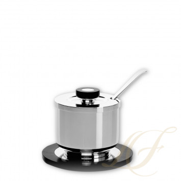 Соусник с крышкой и подставкой 11см коллекции Alta 