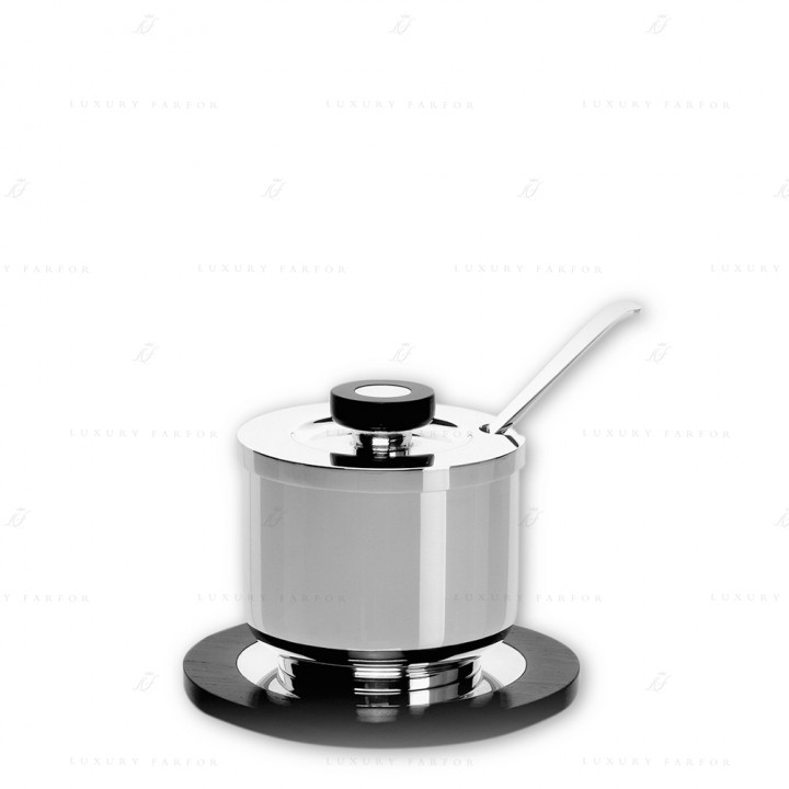 Соусник с крышкой и подставкой 11см коллекции Alta 