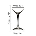 Стакан для коктейлей 140мл, 2шт.  коллекции Drink Specific Glassware 