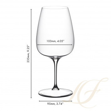 Бокал для красного вина Cabernet/Merlot 830мл, 2шт.  коллекции Grape бренда Riedel