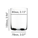 Стакан для виски 430мл, 2шт.  коллекции O Wine Tumbler бренда Riedel