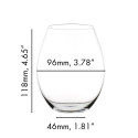 Стакан для красного вина Alte Welt Syrah 570мл, 2шт.  коллекции O Wine Tumbler бренда Riedel