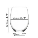 Стакан для красного вина Cabernet 600мл, 4шт.  коллекции O Wine Tumbler бренда Riedel