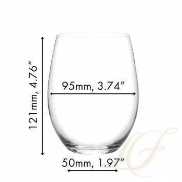 Стакан для красного вина Cabernet 600мл, 4шт.  коллекции O Wine Tumbler бренда Riedel
