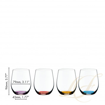 Стакан 320мл, 4шт.  коллекции O Wine Tumbler Happy O бренда Riedel