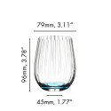 Стакан 344мл, 4шт.  коллекции O Wine Tumbler Happy O бренда Riedel