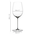 Бокал для красного вина Bordeaux Grand Cru 953см коллекции Superleggero бренда Riedel