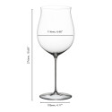 Бокал для красного вина Burgunder Grand Cru 1022мл коллекции Superleggero бренда Riedel