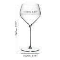 Бокал для белого вина Chardonnay 690мл, 2шт.  коллекции Veloce бренда Riedel