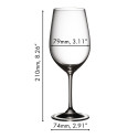 Бокал для белого вина Riesling Grand Cru 400мл коллекции Vinum бренда Riedel