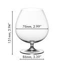 Бокал для бренди 151мл, 2шт.  коллекции Vinum бренда Riedel