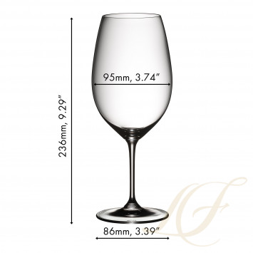 Бокал для красного вина Syrah/Shiraz 700мл, 2шт.  коллекции Vinum бренда Riedel