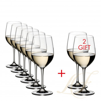 Бокал для белого вина Viognier/Chardonnay 350мл, 8шт.  коллекции Vinum бренда Riedel