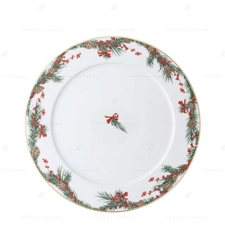 Тарелка подстановочная 33см коллекции Aida Yule бренда Rosenthal