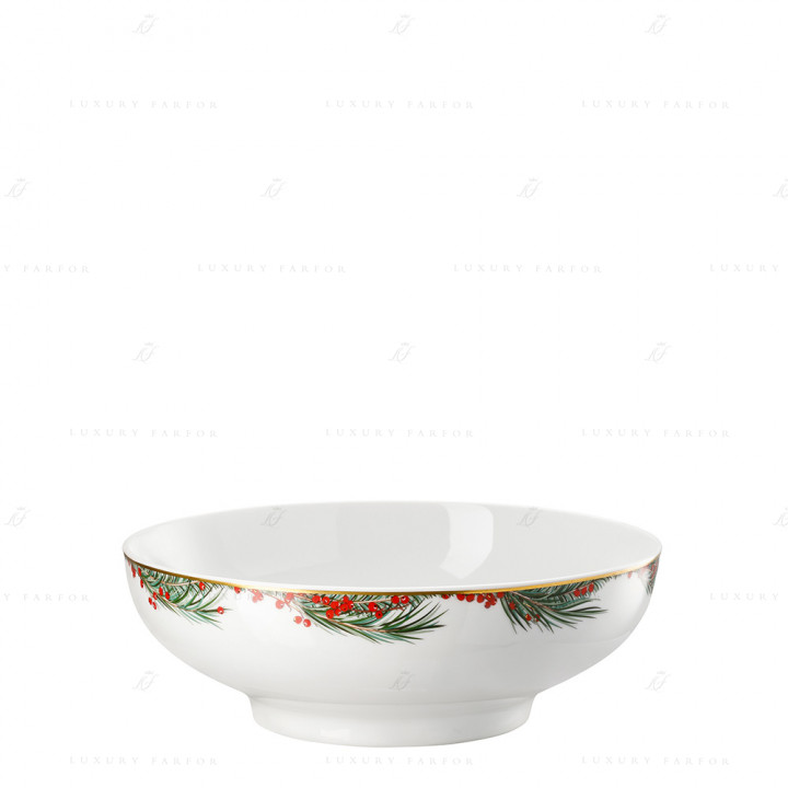 Салатник 24см коллекции Aida Yule бренда Rosenthal