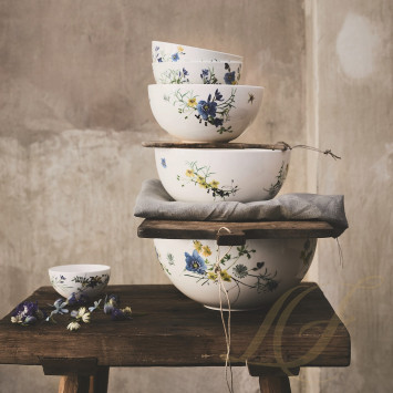 Столовый сервиз на 6 персон коллекции Brillance Fleurs des Alpes бренда Rosenthal