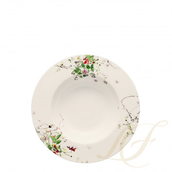 Тарелка суповая 23см коллекции Brillance Fleurs Sauvages бренда Rosenthal