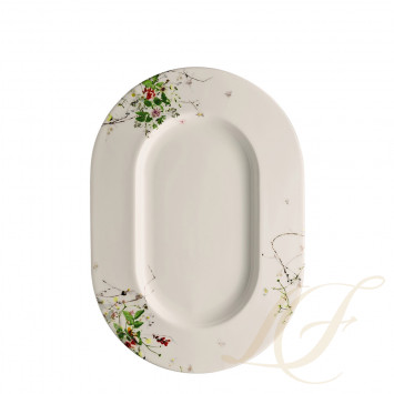 Блюдо овальное 34см коллекции Brillance Fleurs Sauvages бренда Rosenthal