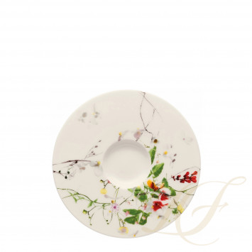 Чашка эспрессо с блюдцем 0,08л коллекции Brillance Fleurs Sauvages бренда Rosenthal