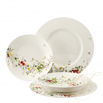 Набор из 4 предметов коллекции Brillance Fleurs Sauvages бренда Rosenthal