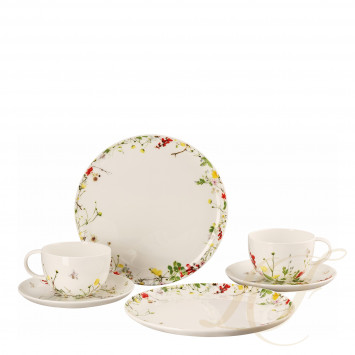 Набор из 6 предметов коллекции Brillance Fleurs Sauvages бренда Rosenthal